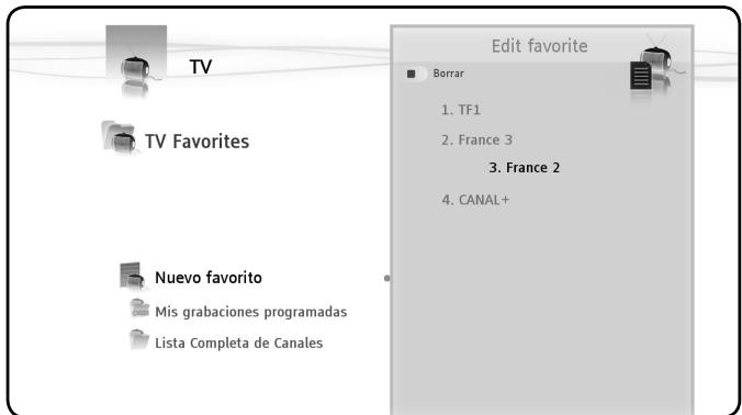 LISTO AM L2 - Modificar elorden de los canales en la lista: - 1