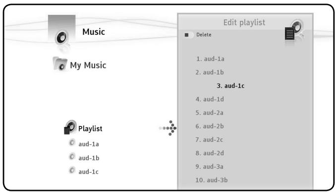 LISTO AM L2 - Changing the order in which the tracks are played - 1