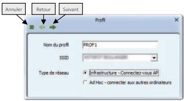 LISTO CW-372 - Ajouter un profil au réseau - 1