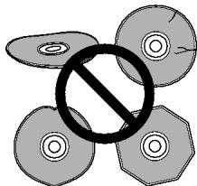 LISTO DVD PORTABLE 7DVD-979 - Disques endommagés et d'une autre forme - 1