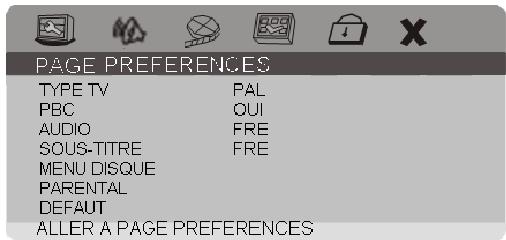 LISTO DVD PORTABLE 7DVD-979 - « Réglage écran - 1
