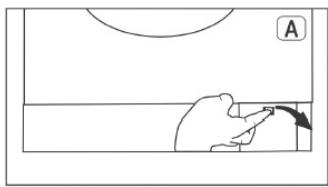 LISTO LAVE-LINGE LF 1207-D1 - ÉVACUATION DE L'EAU RESTANTE ET NETTOYAGE DU FILTRÉ DE LA POMPE DE VIDANGE - 2