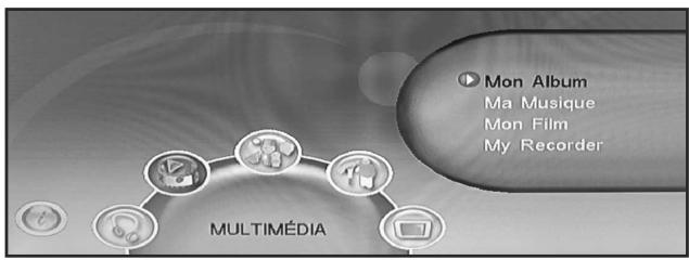 LISTO RECEPTEUR SATELLITE SAT-168 - Menu Multimédia - 1