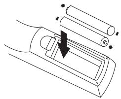 LISTO RECEPTEUR SATELLITE SAT-168 - - Insertion des piles et portée de la télécommande - 2