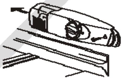 LISTO REFRIGERATEUR 2 PORTES RDL 212 - Pour changer I'ampoule : - 1