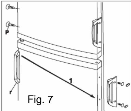 LISTO REFRIGERATEUR COMBINE RCL 302G - Inversion du sens d'ouverture des portes - 4