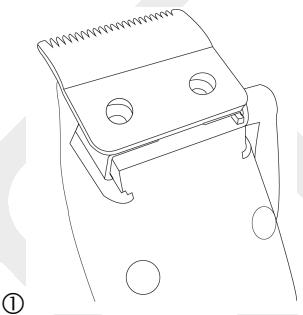 LISTO TC L2 - Pour retirer les lames - 1