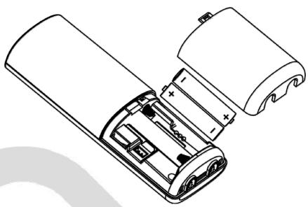 LISTO TELEPHONE SANS FIL NUMERIQUE 2DCT R-684 - Installation des batteries rechargeables - 1