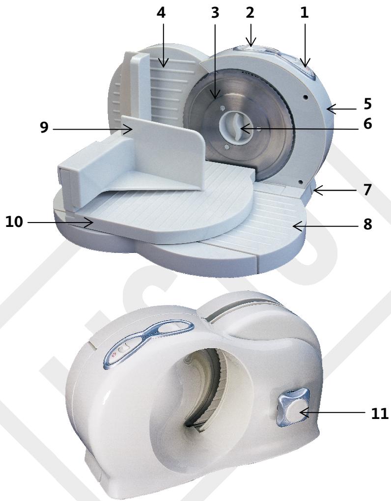 LISTO TRANCHEUSE TRC L1 - DESCRIPTION DE L'APPAREIL - 1