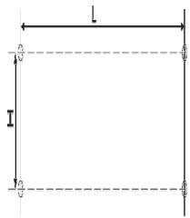 LISTO TV LED TV 18,5DVDHD-026 - INSTALLATION D'UN SUPPORT MURAL - 1