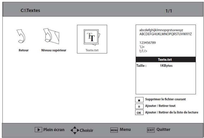 LISTO TV LED TV 18,5DVDHD-026 - MODE TEXTE - 1