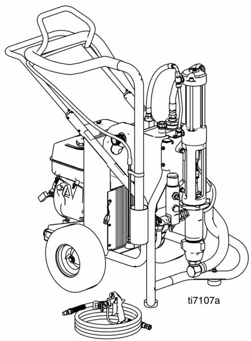 GRACO GH 833 - - Pour l'application de peintures, revêtements architecturaux, revêtements pour toits et revêtements souterrains - - 6
