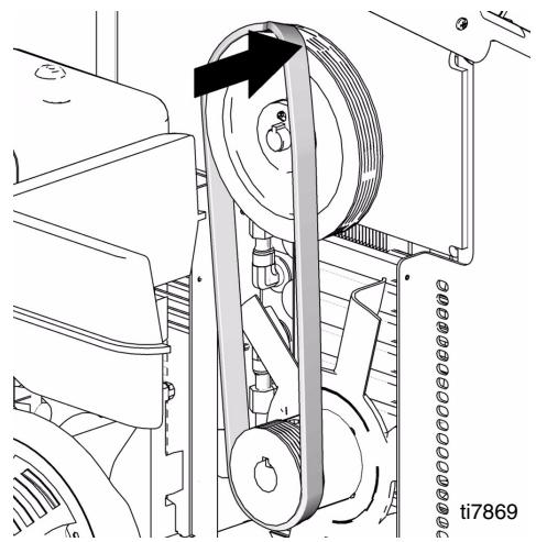 GRACO GH 833 - Poser la couroie - 1