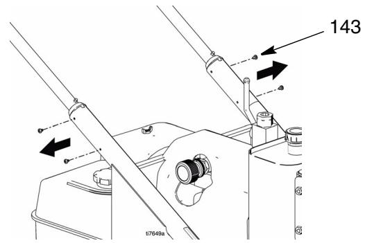 GRACO GH 833 - Modification de la position de la poignée - 1