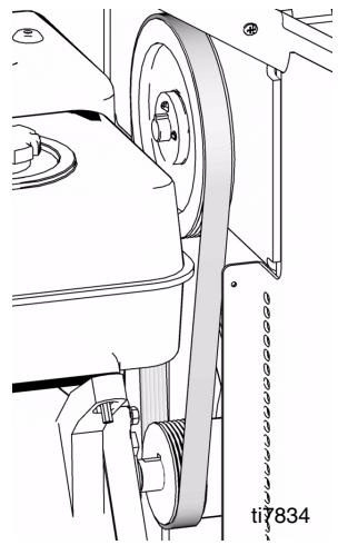 GRACO GH 833 - Poser la couroie - 2