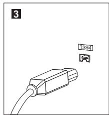 LENOVO IDEACENTRE A600 - Branchez tous les autres périphériques dont vous disposez. Notre ordinateur n'est pas nécessairement équipé de tous les connecteurs représentés ci-dessous. - 3