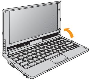 LENOVO IDEAPAD S10-3T - Passage au mode tablette - 1