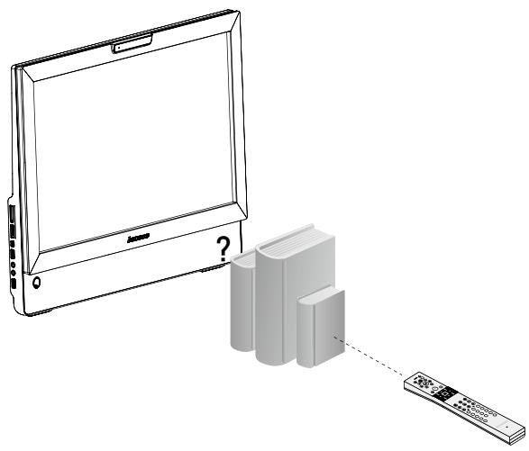 LENOVO IDEACENTRE A700 - Informations importantes sur la méthode d'utilisation de la télécommande - 8