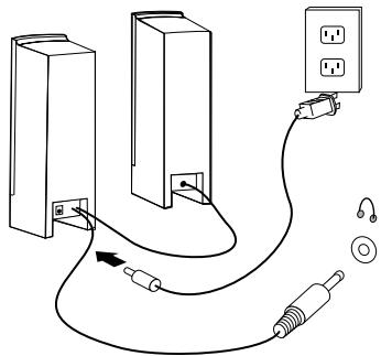 LENOVO IDEACENTRE A700 - Si les haut-parleurs ne sont pas équipés d'un adaptateur : - 1