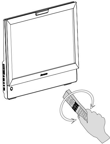LENOVO IDEACENTRE A700 - Informations importantes sur la méthode d'utilisation de la télécommande - 4