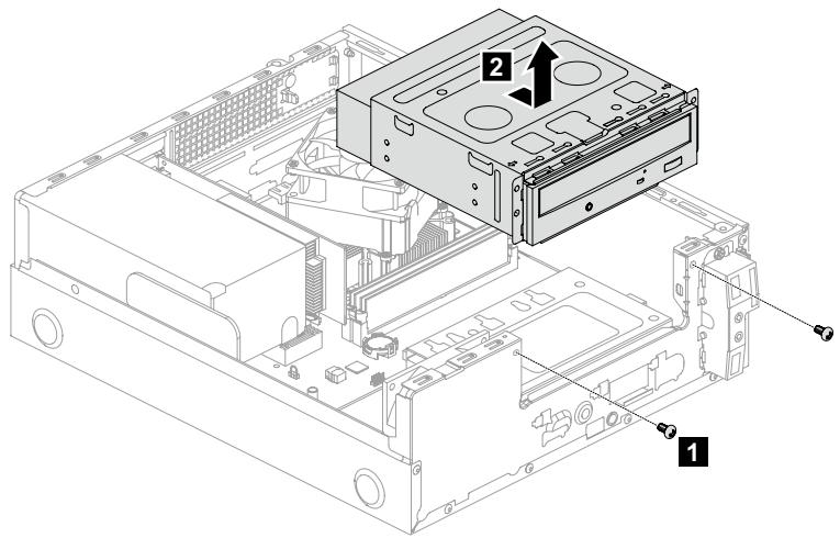 LENOVO IDEACENTRE H520S - Pour remplaçer l'unité optique - 1