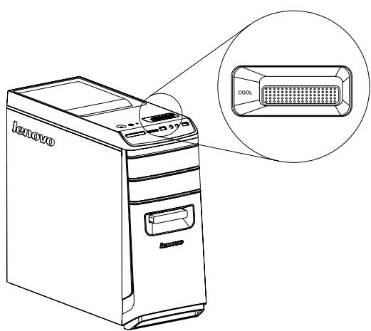 LENOVO IDEACENTRE K410 - Fonctionnement du commutateur de commande d'alimentation - 6