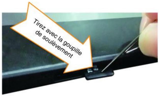 LENOVO LYNX K3011W (M8774FR) - Retrait d'une carte micro SD - 2