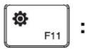 LENOVO LYNX K3011W (M8774FR) - Touches de fonction du clavier - 9