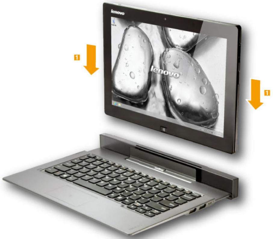 LENOVO LYNX K3011W (M8774FR) - Fixer la tablette - 1