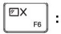 LENOVO LYNX K3011W (M8774FR) - Touches de fonction du clavier - 12