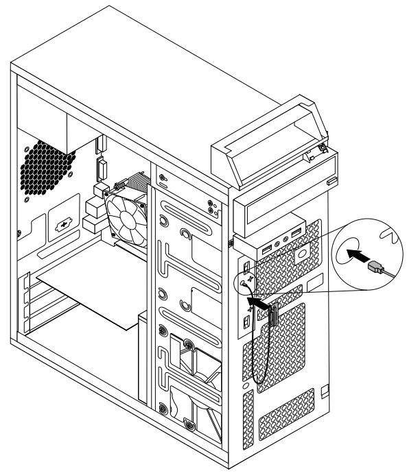 LENOVO THINKCENTRE EDGE 72 (RCCFMFR) - Installation de l'antenne WiFi avant - 2