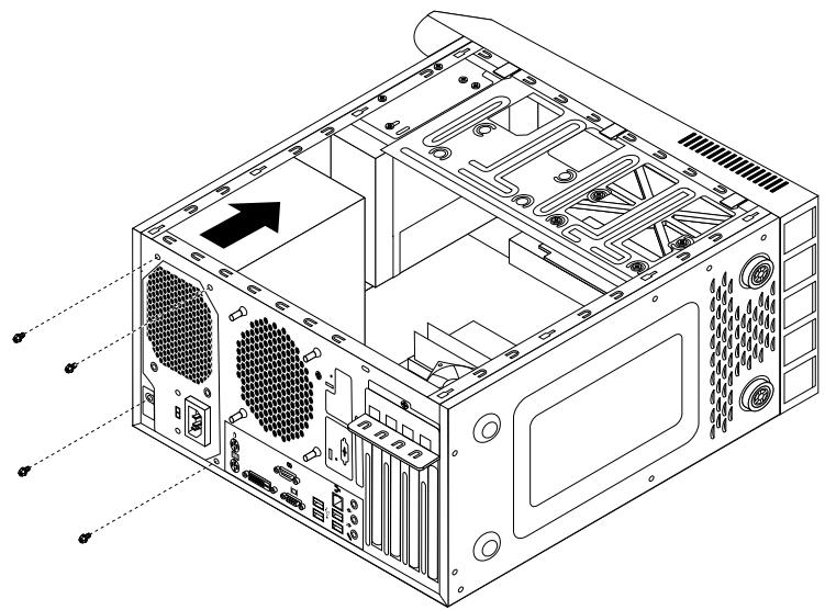 LENOVO THINKCENTRE M72E TINY (RC5LQFR) - Les composants portant cette étiquette contiennent une tension, un courant électrique et des niveaux d'énergie dangereux. Aucune piece ne peut être remplaçée à l'intérieur de ces composants. Si vous pensez qu'un de ces composants présente un problème, contactez un technicien de maintenance. - 1