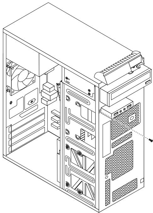 LENOVO THINKCENTRE M72E TINY (RC5LQFR) - Remplacement du bloc avant de connecteurs audio et de ports USB - 1