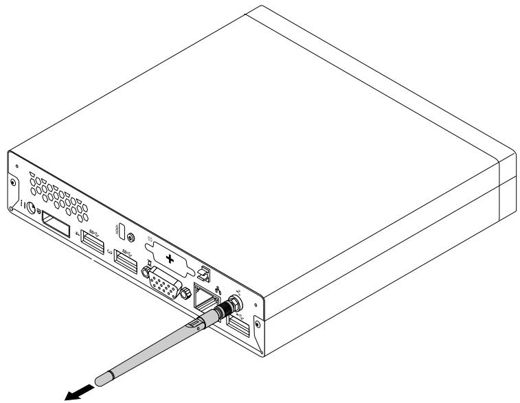 LENOVO THINKCENTRE M72E TINY (RC5LRFR) - Retrait de l'antenne WiFi arrêtè - 1