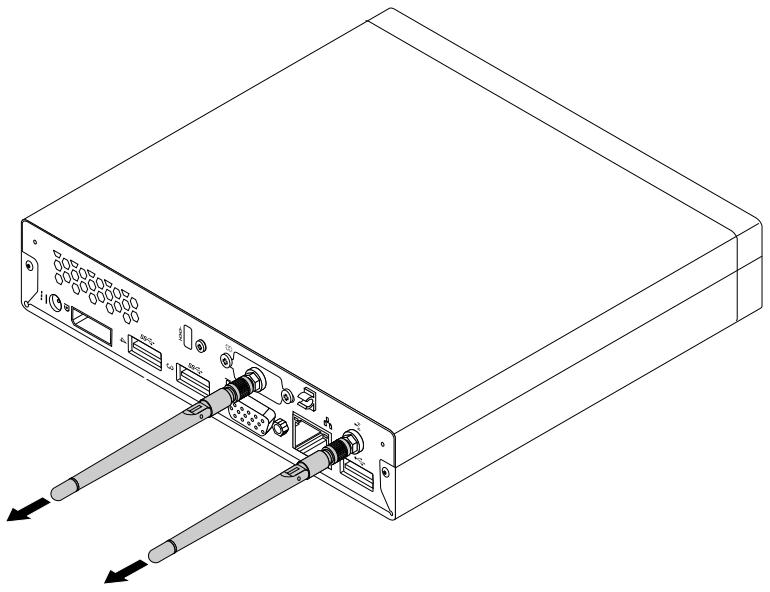 LENOVO THINKCENTRE M72E TINY (RC5LRFR) - Retrait des antennes WiFi arrêté - 1