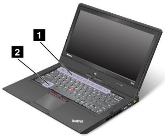 LENOVO THINKPAD TWIST S230U (N3C7RFR) - Touches et boutons spéciaux - 1