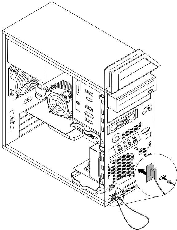 LENOVO THINKSTATION E32 SFF (30A3001LFR) - Installation de l'antenne Wi-Fi avant - 2