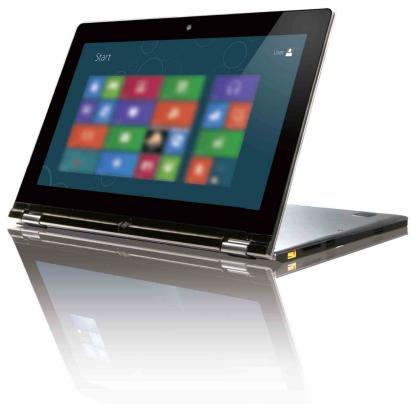 LENOVO YOGA 13, YOGA 13, YOGA 13 MAM3YFR, YOGA 13 MAM43FR, YOGA 13 MAM44FR, YOGA 13 MAM47FR, YOGA 13 MAM48FR - Mode debout (mode théâtre) - 1