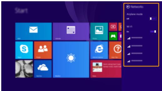 LENOVO MIIX 2 11-59413978 - Connexion à un réseau sans fil - 1