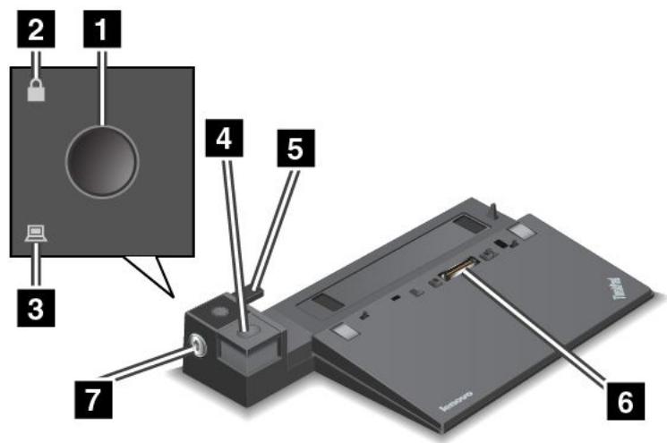 LENOVO THINKPAD T440 ULTRABOOK (20B60061FR) - ThinkPad Pro Dock - 1