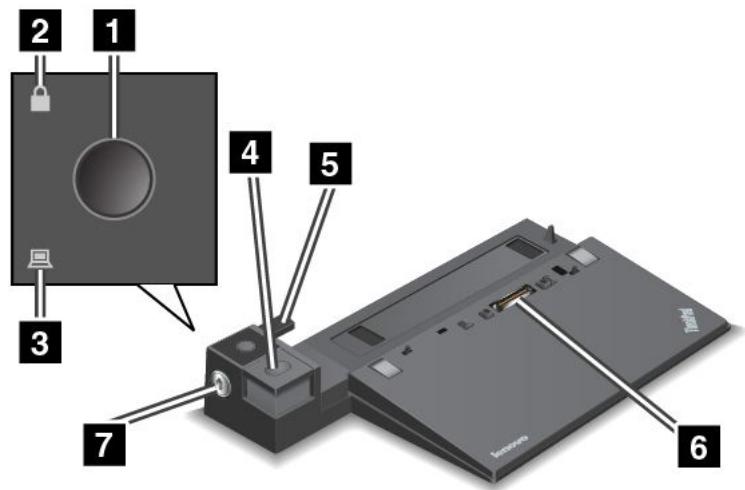 LENOVO THINKPAD T440 ULTRABOOK (20B60061FR) - ThinkPad Ultra Dock - 1