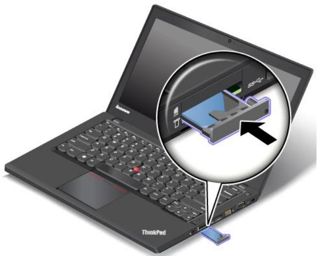 LENOVO THINKPAD T440S ULTRABOOK (20AQ0069FR) - Installation ou remplacement de la carte SIM - 4