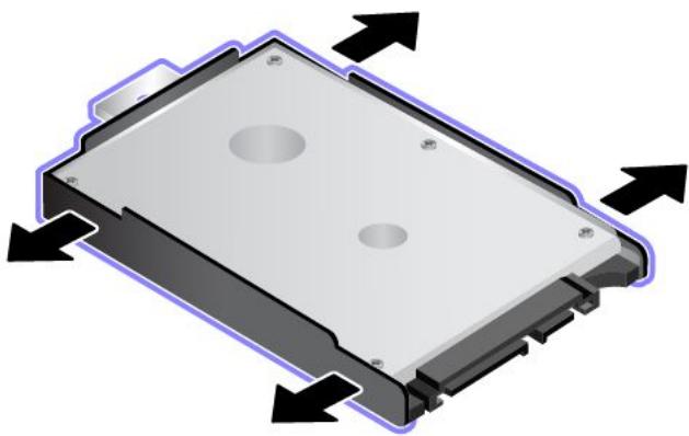LENOVO THINKPAD T440S ULTRABOOK (20AQ0069FR) - Remplacement de l'unité de disque dur ou de l'unité SSD - 3