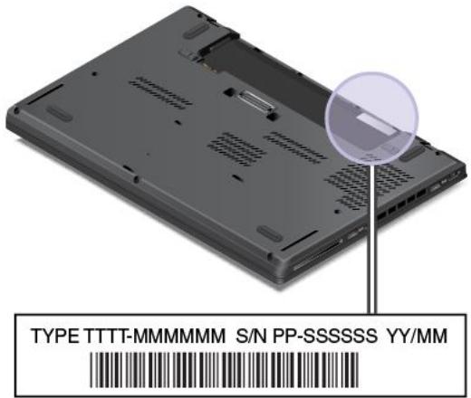 LENOVO THINKPAD T440S ULTRABOOK (20AQ0069FR) - Type de machine et informations sur le modele - 1