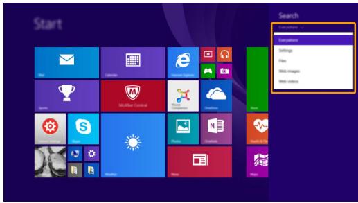 LENOVO YOGA 500 - Icône Rechercher - 1