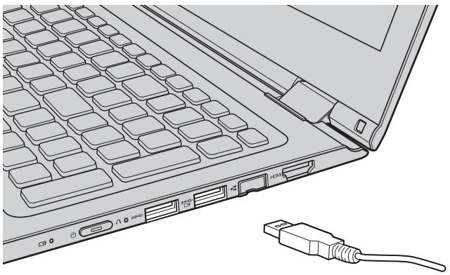 LENOVO YOGA 500 - Connexion des périhériques USB - 1