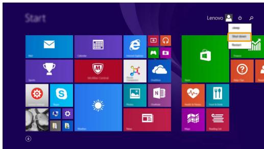 LENOVO YOGA 500 - Arreter l'ordinateur - 3