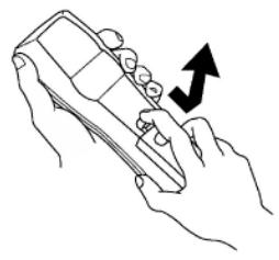 HITACHI 42PMA500 - Mise en Place des Piles - 1