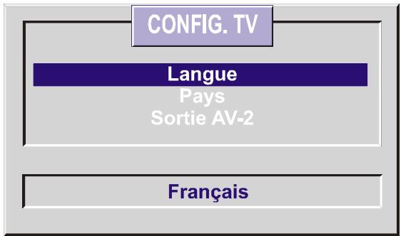 HITACHI C2142S - MENUCONFIGURATIONTV - 1
