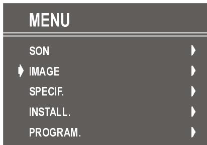 HITACHI CL2026S - Menu IMAGE - 1